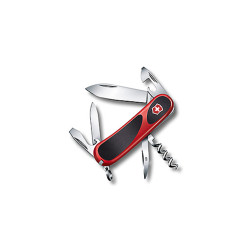 Zakmes, Victorinox, EvoGrip10, 13funct, lock, rood+soft