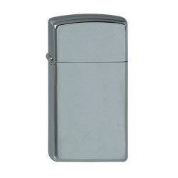 Aansteker,Zippo,Slim,Black Ice,metaal,windbestendig